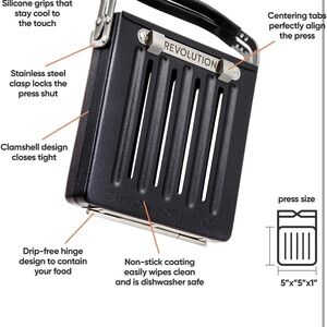 Revolution Toastie Press (works with all toasters)